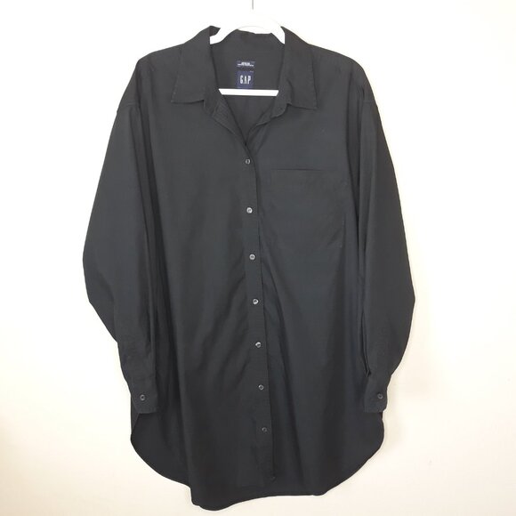 Gap Weekend Tunic Button Down Top XL - Picture 2 of 8
